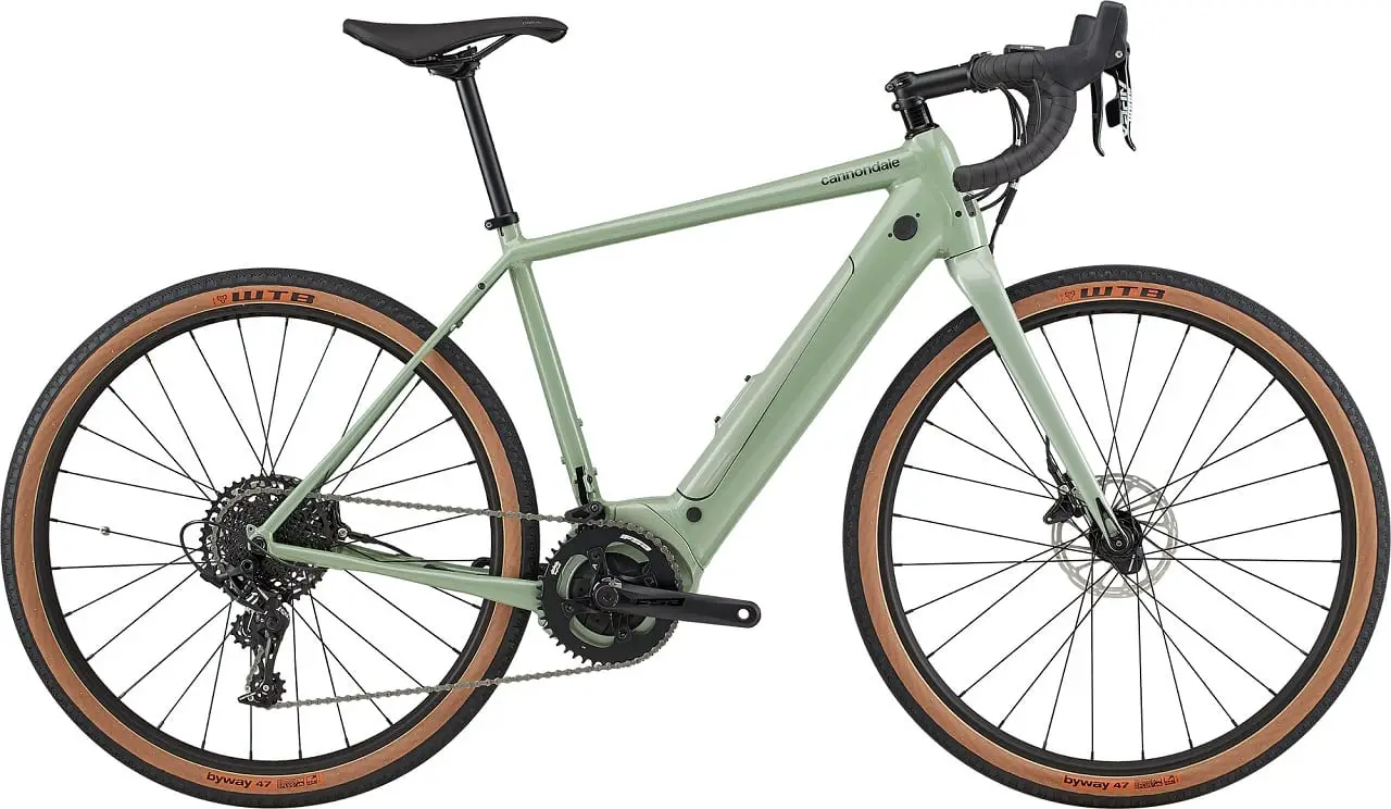 cannondale synapse neo se green color adventure bike