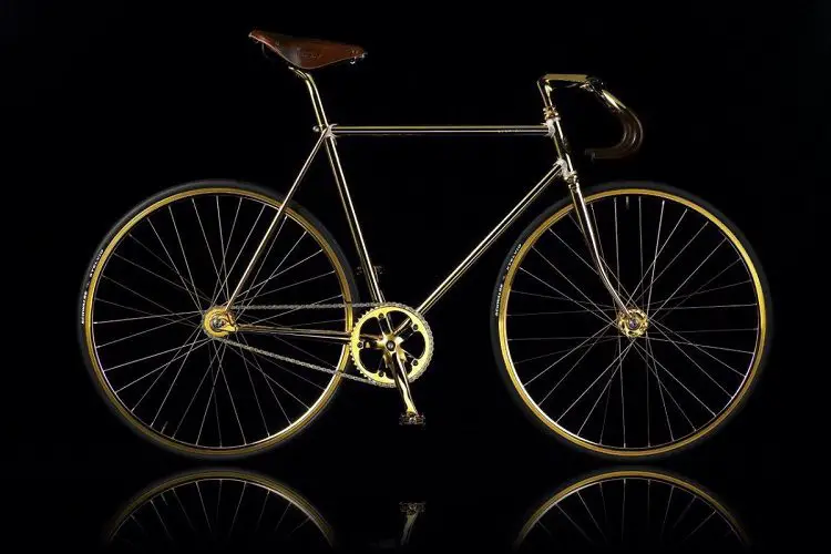 Auramania Gold Bike Crystal Edition